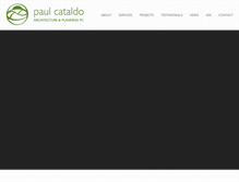 Tablet Screenshot of paulcataldora.com